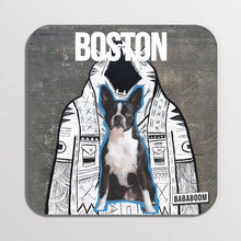 이미지를 갤러리 뷰어에 로드 , 베어 그래피티 - Square Coaster