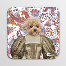 이미지를 갤러리 뷰어에 로드 , 플라워 걸 B - Square Coaster