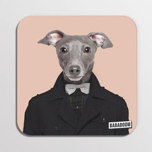 이미지를 갤러리 뷰어에 로드 , 모던 보타이 - Square Coaster