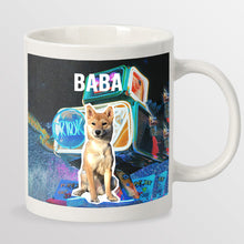 이미지를 갤러리 뷰어에 로드 , 네온 로봇 - Mug