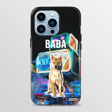 이미지를 갤러리 뷰어에 로드 , 네온 로봇 - Phone Case