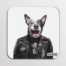 이미지를 갤러리 뷰어에 로드 , 펑크 락 - Square Coaster