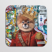 이미지를 갤러리 뷰어에 로드 , 레드 킹 - Square Coaster