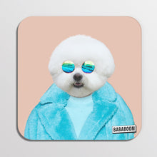 이미지를 갤러리 뷰어에 로드 , 테디 - Square Coaster