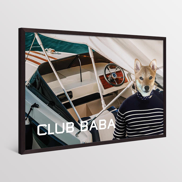 클럽 바바 - Framed Print